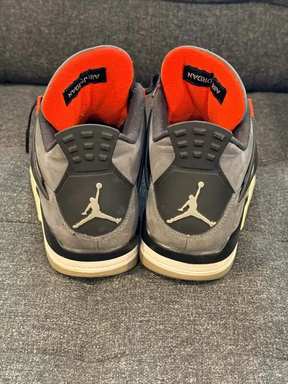 Nike Air Jordan 4 Retro 'Infrared' Dark Grey / Infrared 23 - 9M